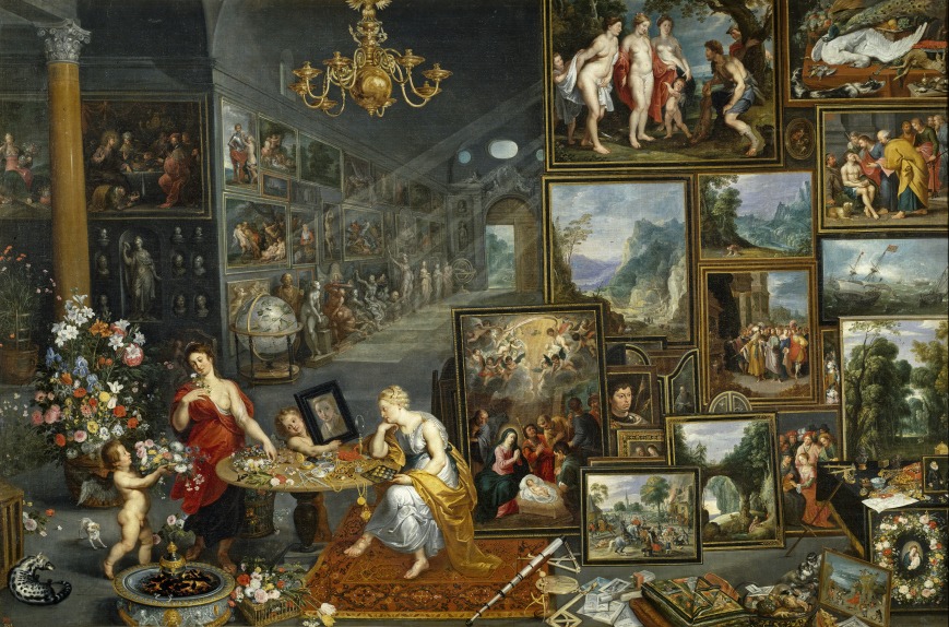 La Vista y el Olfato, Jan Brueghel “el Viejo”